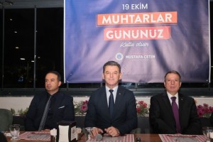 19 Ekim Muhtarlar Günü’nü Kutladık